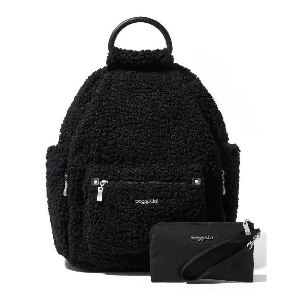 Baggallini All Day Backpack with RFID Phone Wristlet