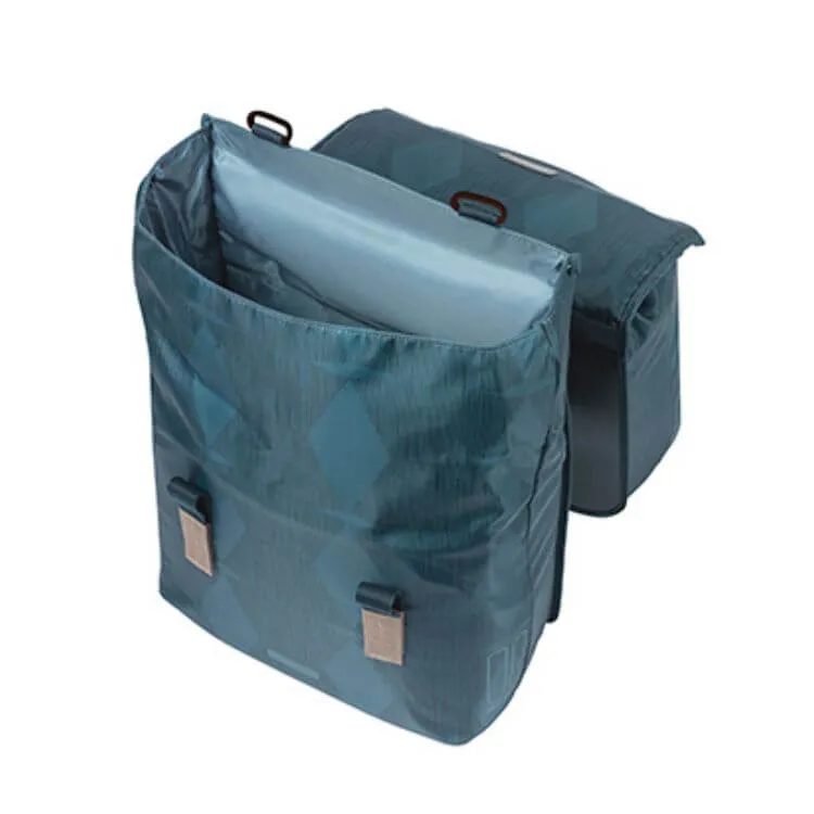 BASIL ELEGANCE DOUBLE BAG ESTATE BLUE