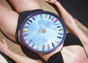 Be Lit Rolling Tray - Round