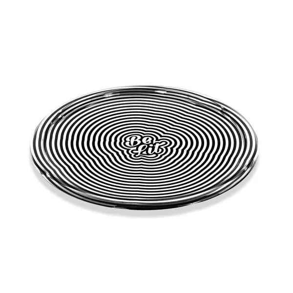 Be Lit Rolling Tray - Round