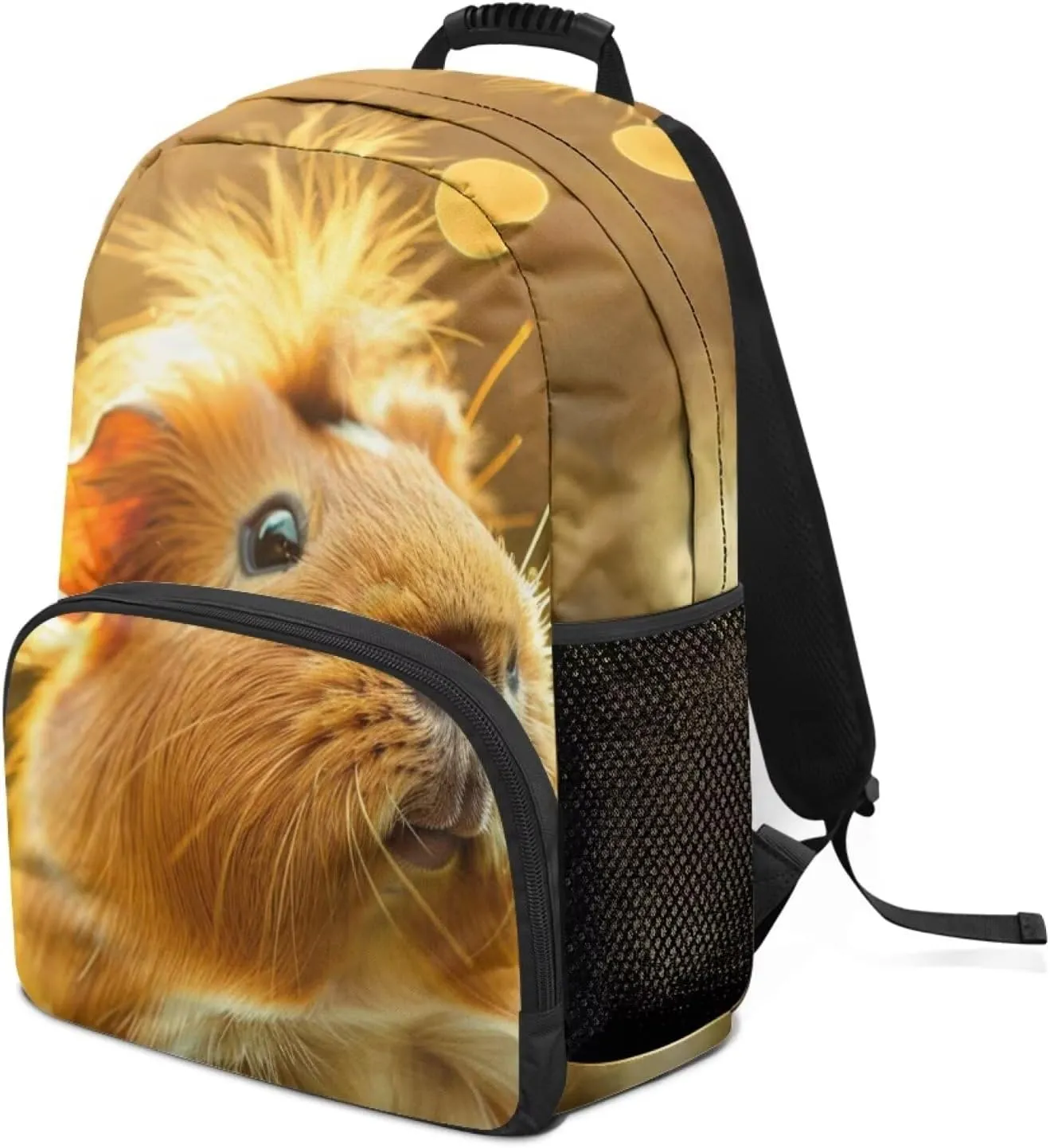 Beauty Collector Hamster Sunshine Backpacks Travel Laptop School Book Bag for Teens Kids