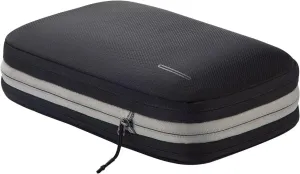 BeeNesting Compression Packing Cubes for travel carry on WaterProof Double Sided compressable packing bags for Carry on Suitcases Travel Essentials Bags 9L/BlackGray…