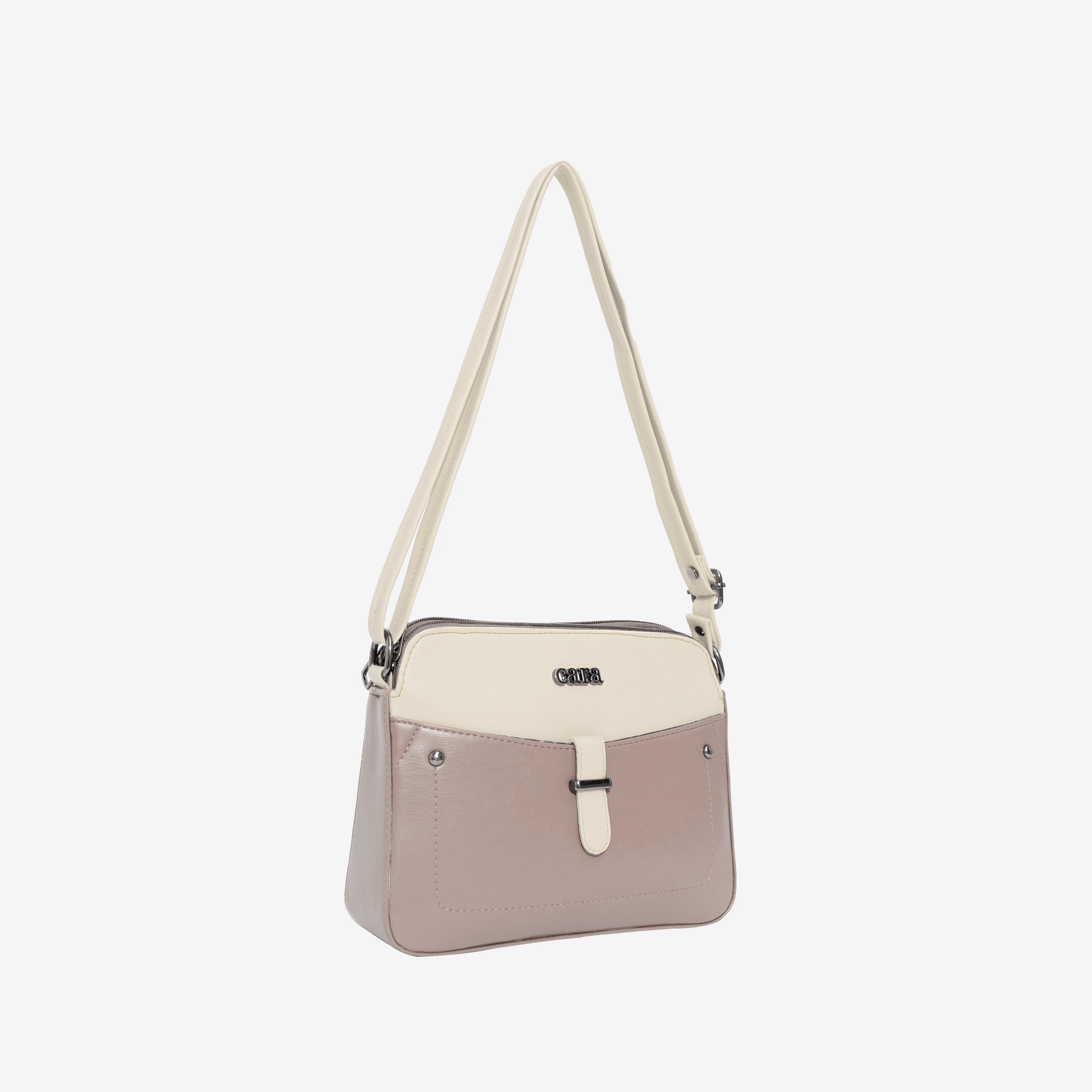 Beige Chic Crossbody Charm  | Cara