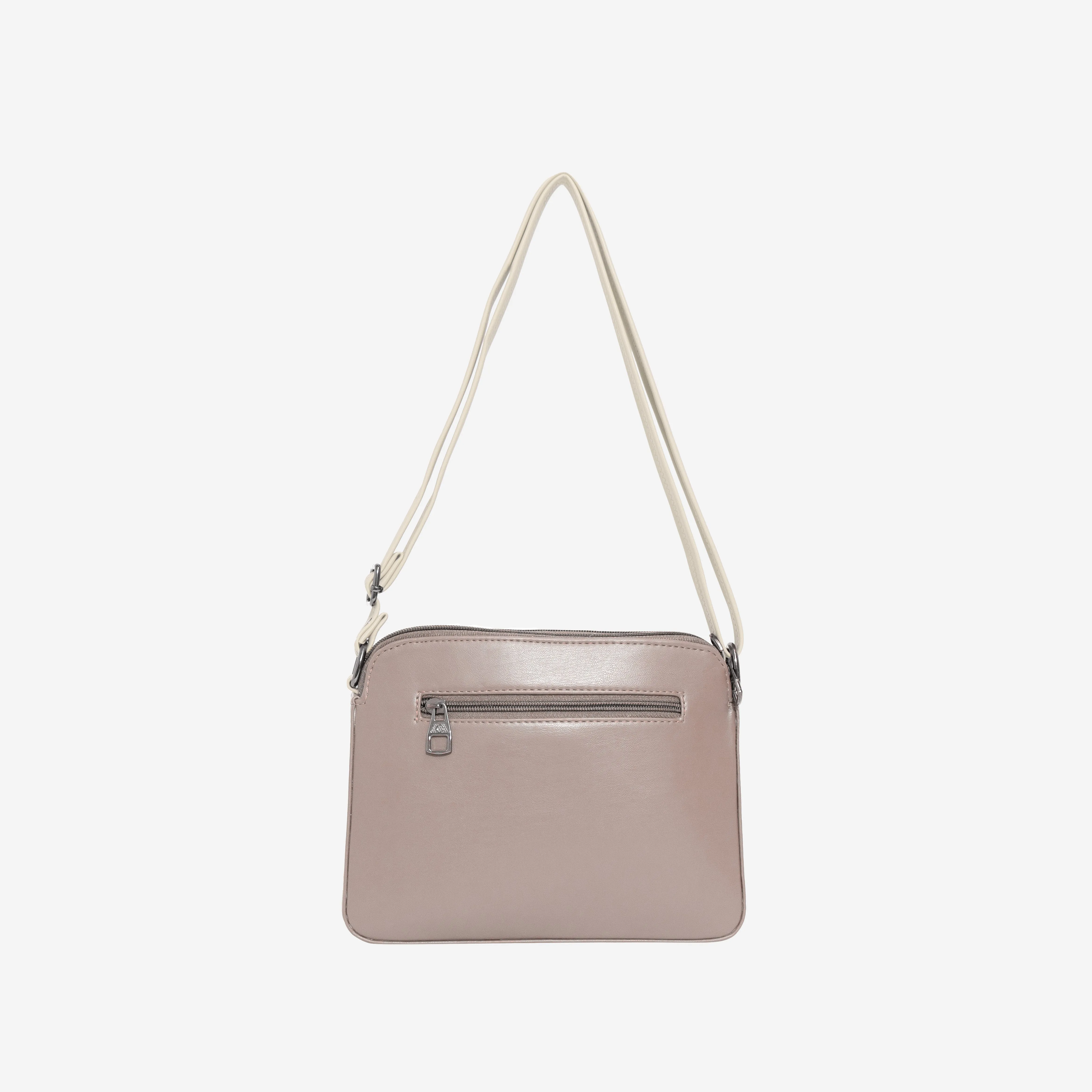 Beige Chic Crossbody Charm  | Cara