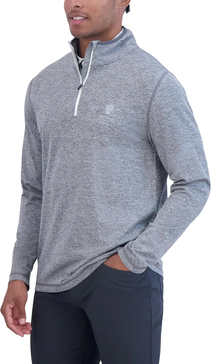 Ben Sherman Men's Quarter Zip Pullover Sweater – Lightweight, Casual, Work, Golf & Everyday Wear