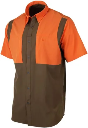Beretta Men's TKAD Flex Breathable Lightweight Button-Down Outdoor Casual Active Tactical Short Sleeve T-Shirt
