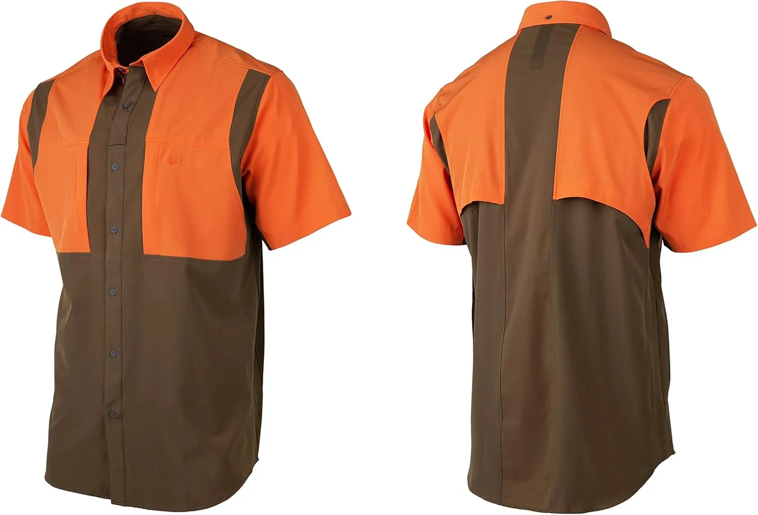 Beretta Men's TKAD Flex Breathable Lightweight Button-Down Outdoor Casual Active Tactical Short Sleeve T-Shirt