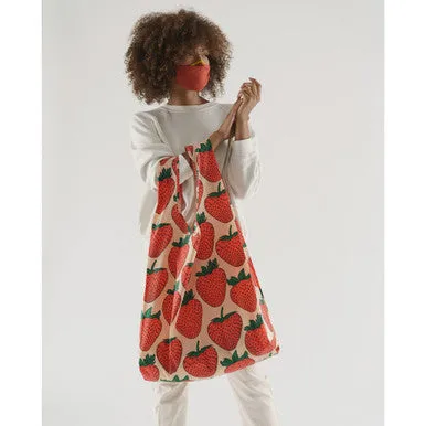 Big Reusable Tote: Strawberry