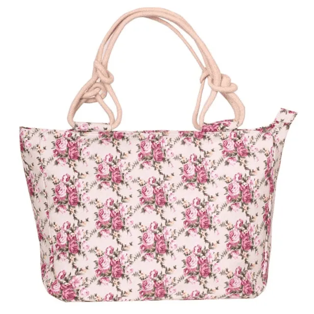 Big Size Casual Flower Printed Shoulder Bag for Women