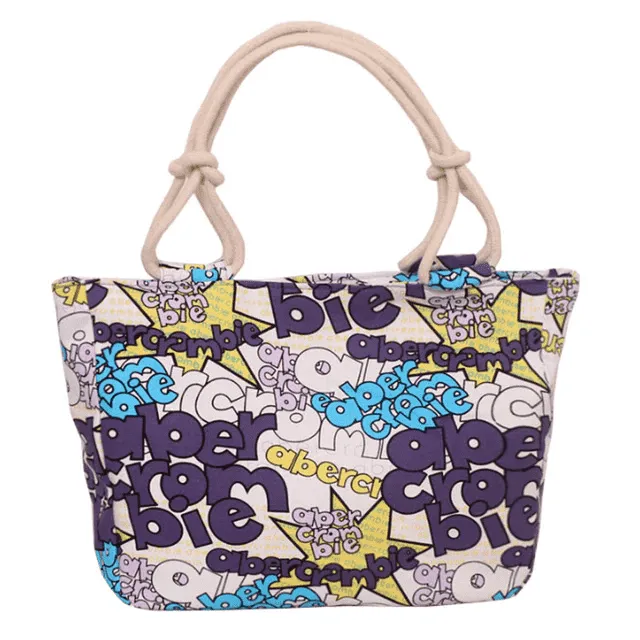 Big Size Casual Flower Printed Shoulder Bag for Women
