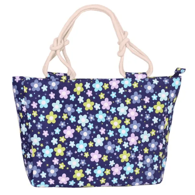 Big Size Casual Flower Printed Shoulder Bag for Women