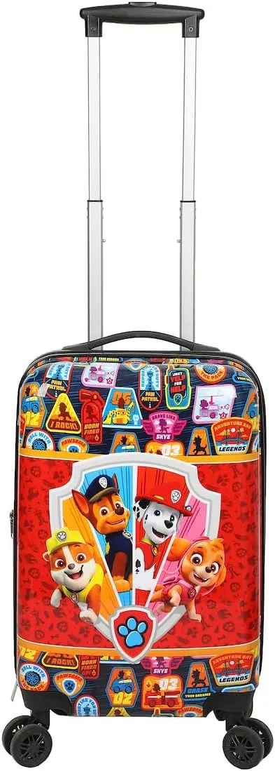 Bioworld Paw Patrol 20" Carry-On Luggage With Wheels And Retractable Handle