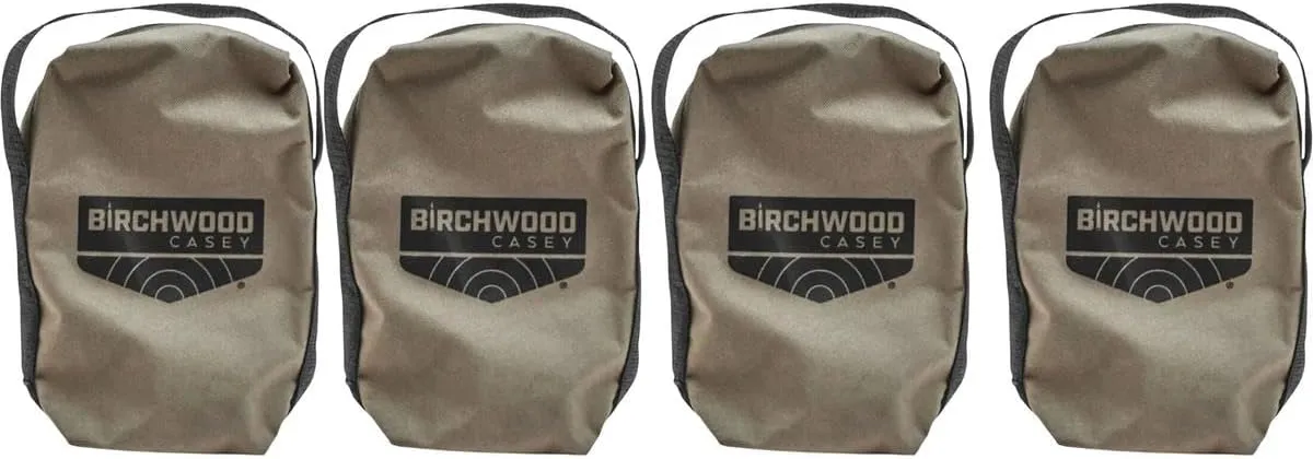 Birchwood Casey Shooting Rest Weight Bags - 4 Pack - Portable Adjustable Durable Hunting Bags