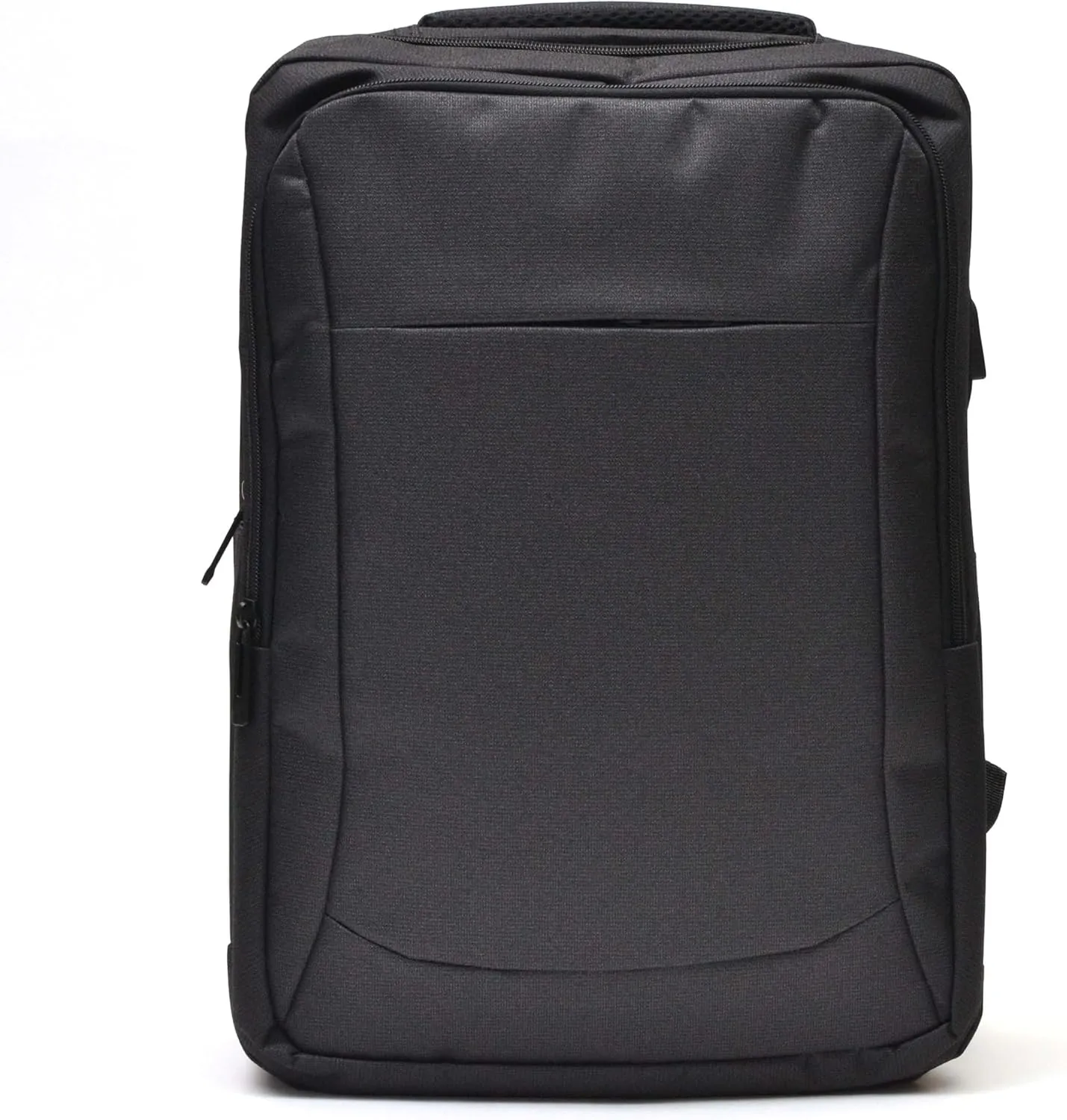 Black Backpack for Travel - 17" x 12" Carry On Backpack for Women and Men, Water Repellent Airplane Backpack