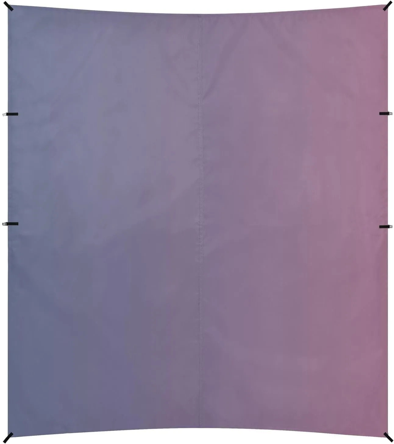 Blue Pink Gradient Beach Tent & Canopy UPF50  Protection Easy Setup Portable Sun Shelter with Sturdy Poles, Sandbags and Shovel for Camping Trips, Fishing, Backyard Fun or Picnics