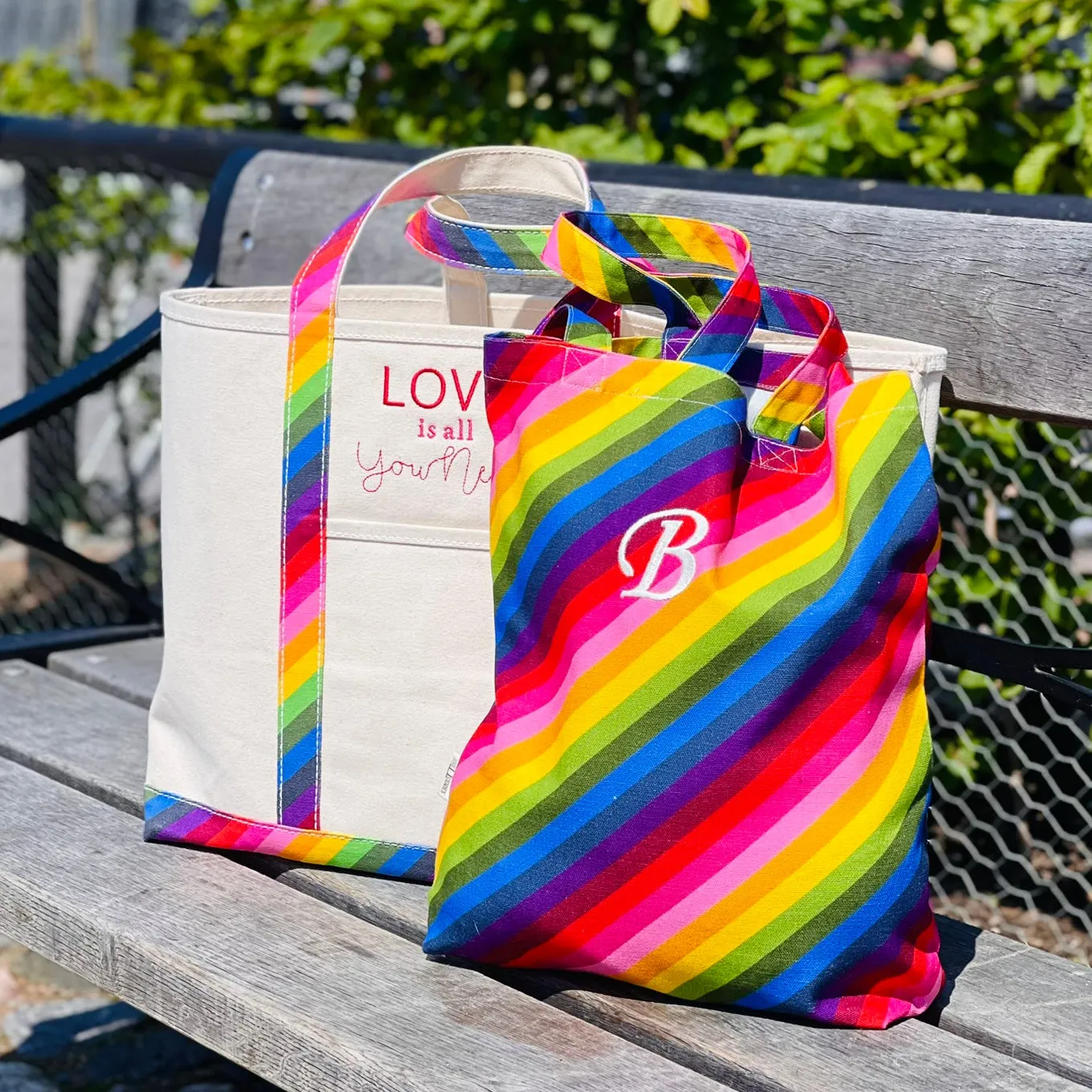 Bomullsväska - Rainbow