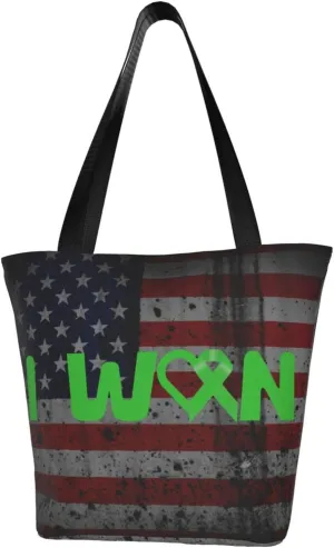 Bone Marrow Transplant Awareness I Won Cancer Fashion Shoulder Bag Large Capacity For Man Or Woman