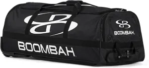 Boombah Brute Rolling Bat Bag - 35" x 15" x 12-1/2" - Multiple Color Options - Holds 4 Bats and Room for Gear - Wheeled Bag