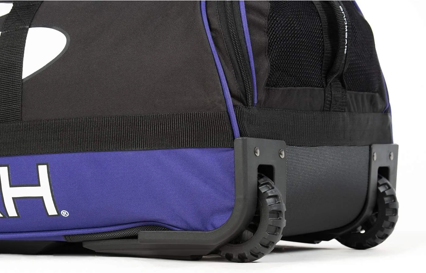 Boombah Brute Rolling Bat Bag - 35" x 15" x 12-1/2" - Multiple Color Options - Holds 4 Bats and Room for Gear - Wheeled Bag