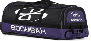 Boombah Brute Rolling Bat Bag - 35" x 15" x 12-1/2" - Multiple Color Options - Holds 4 Bats and Room for Gear - Wheeled Bag