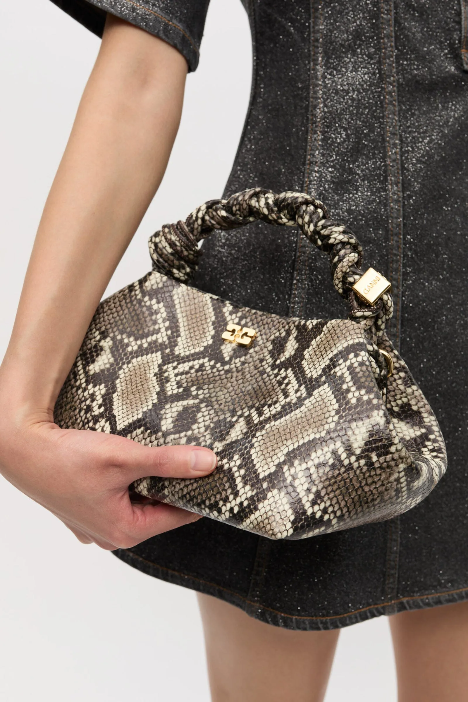 Bou Bag Small Snake (Egret)