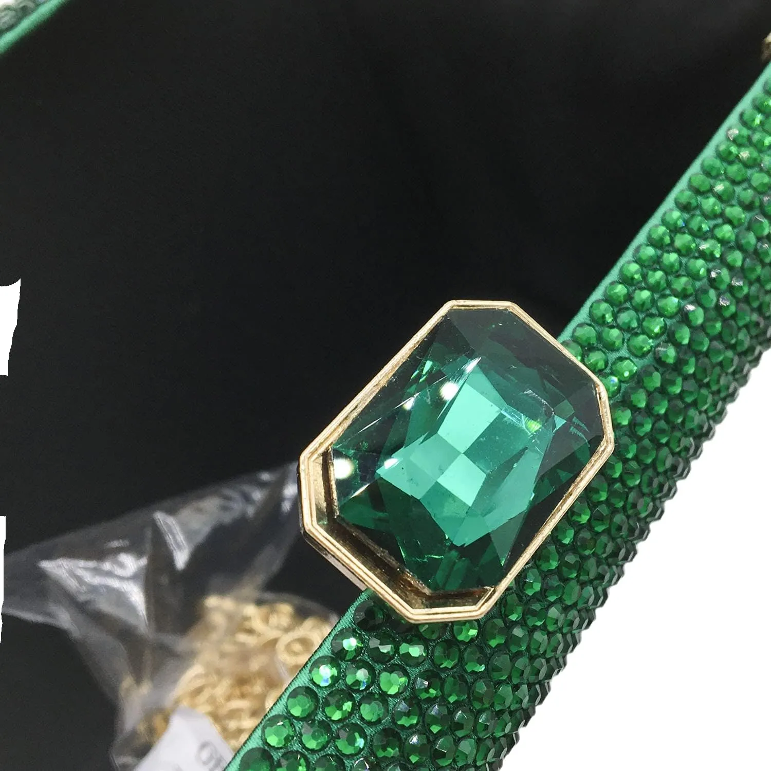 Boutique De FGG Crystal Evening Bags for Women Formal Party Box Clutch Wedding Rhinestone Handbags Bridal Clutch Purse,Mini