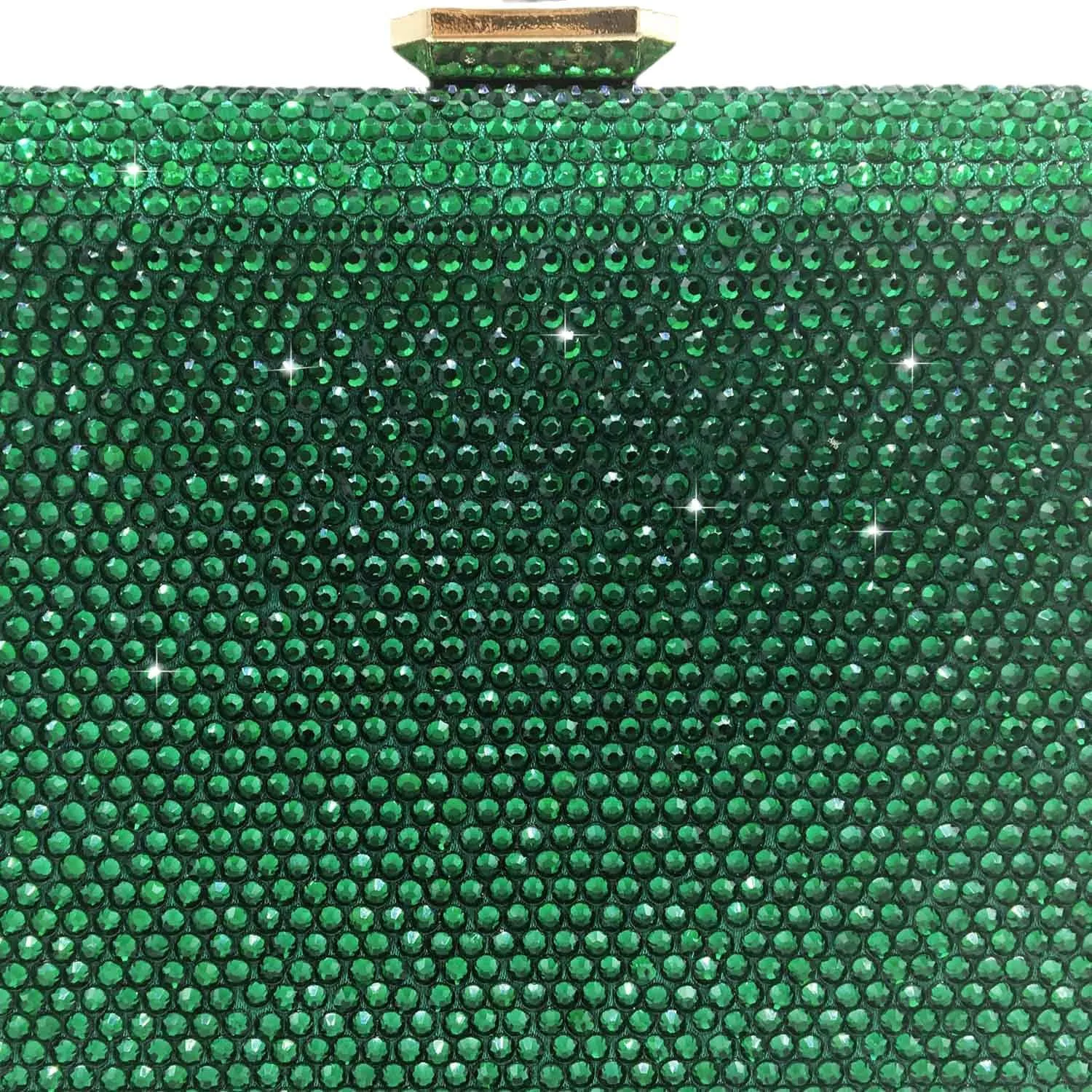 Boutique De FGG Crystal Evening Bags for Women Formal Party Box Clutch Wedding Rhinestone Handbags Bridal Clutch Purse,Mini