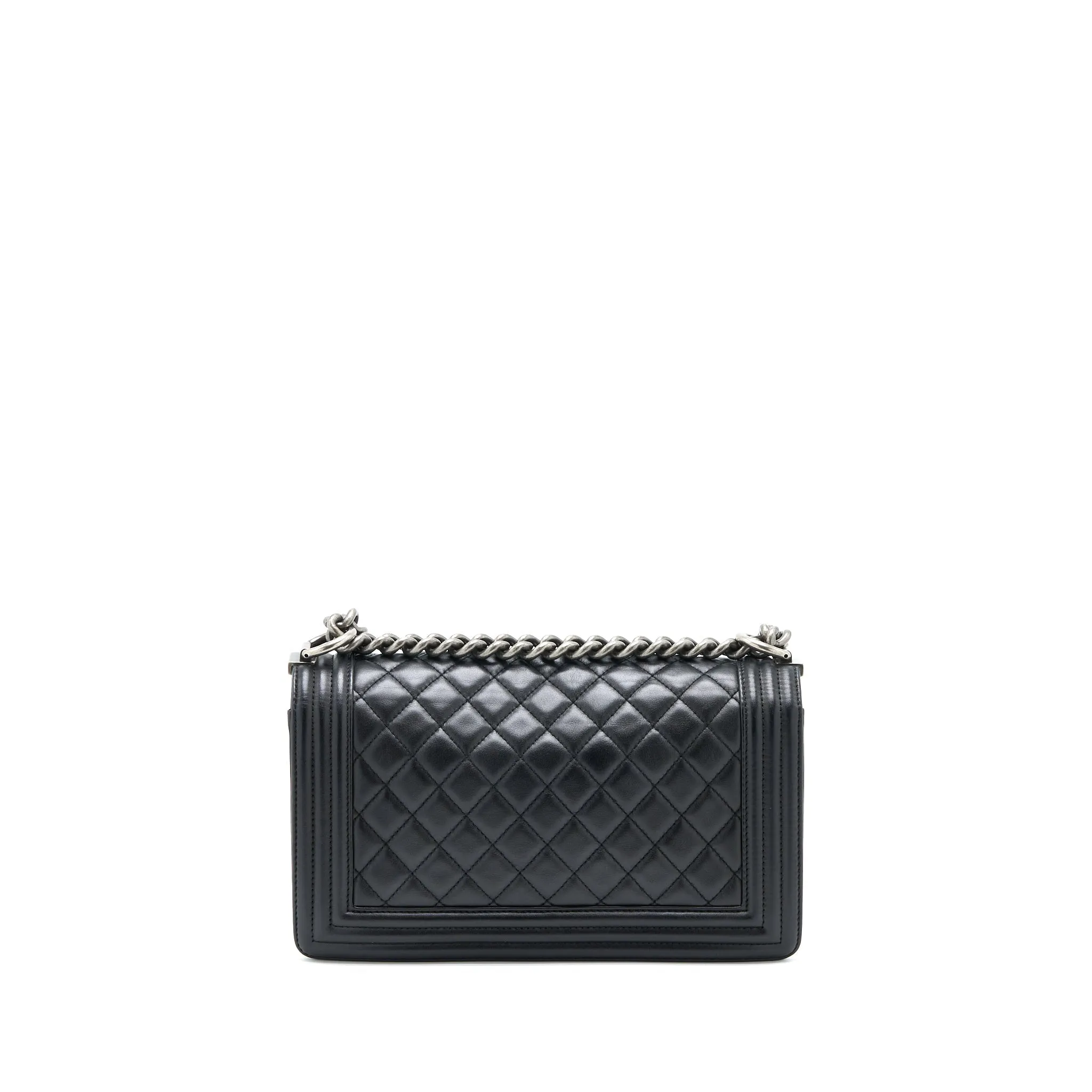 Boy Chic Bag Chanel Exclusive offerings Medium Black Lambskin Ruthenium