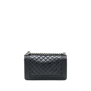 Boy Chic Bag Chanel Exclusive offerings Medium Black Lambskin Ruthenium