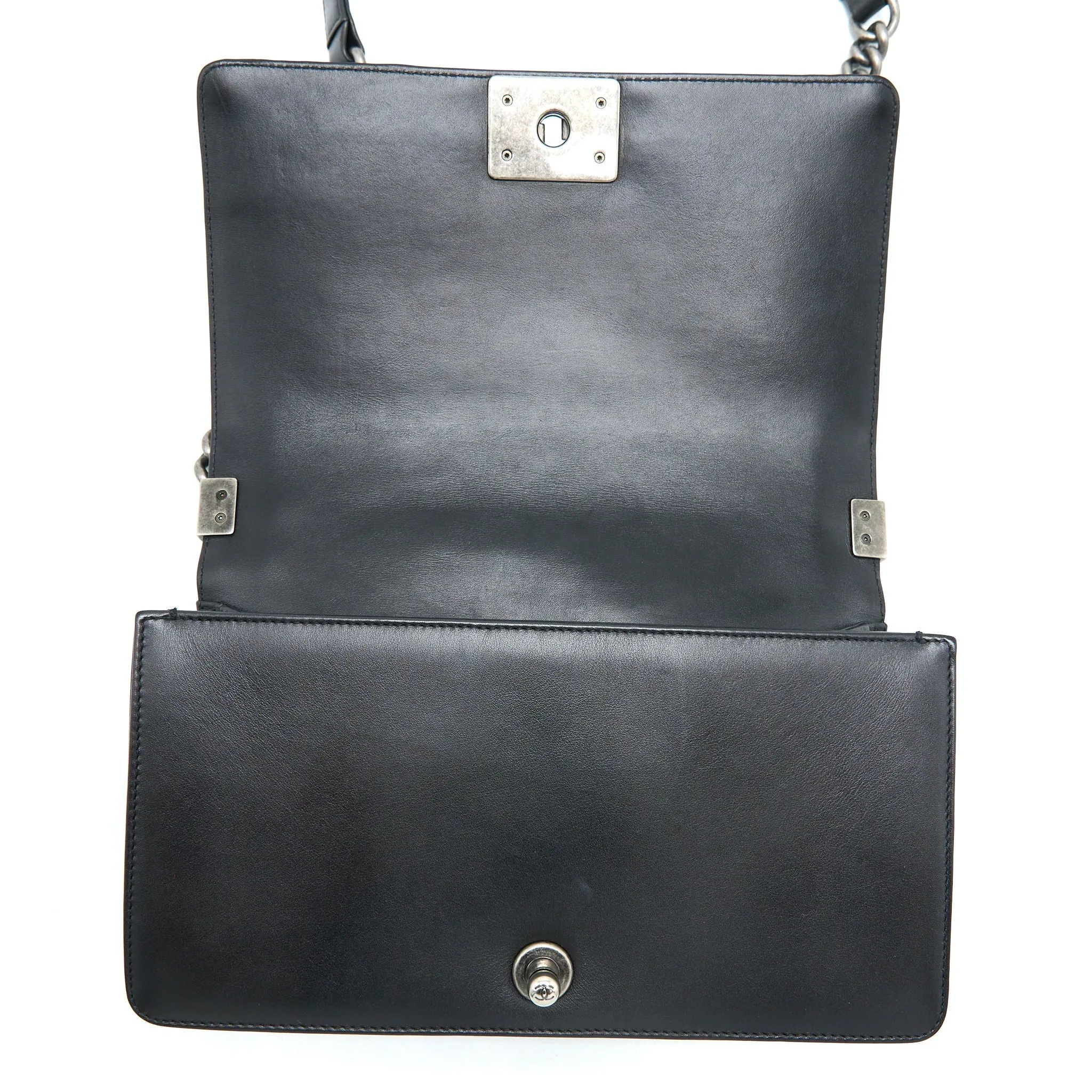 Boy Chic Bag Chanel Exclusive offerings Medium Black Lambskin Ruthenium
