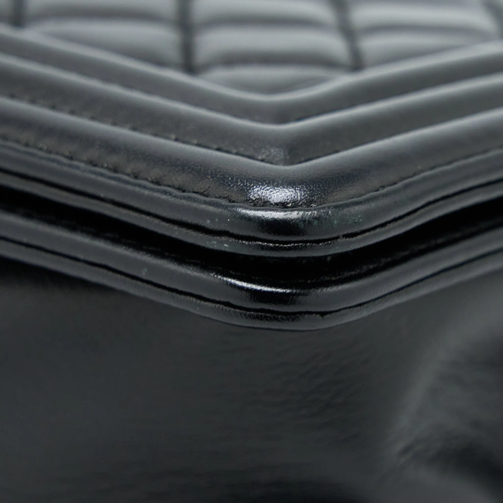 Boy Chic Bag Chanel Exclusive offerings Medium Black Lambskin Ruthenium
