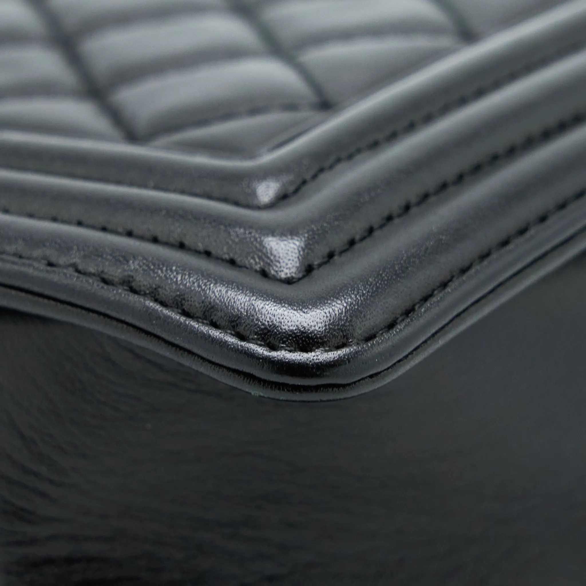 Boy Chic Bag Chanel Exclusive offerings Medium Black Lambskin Ruthenium