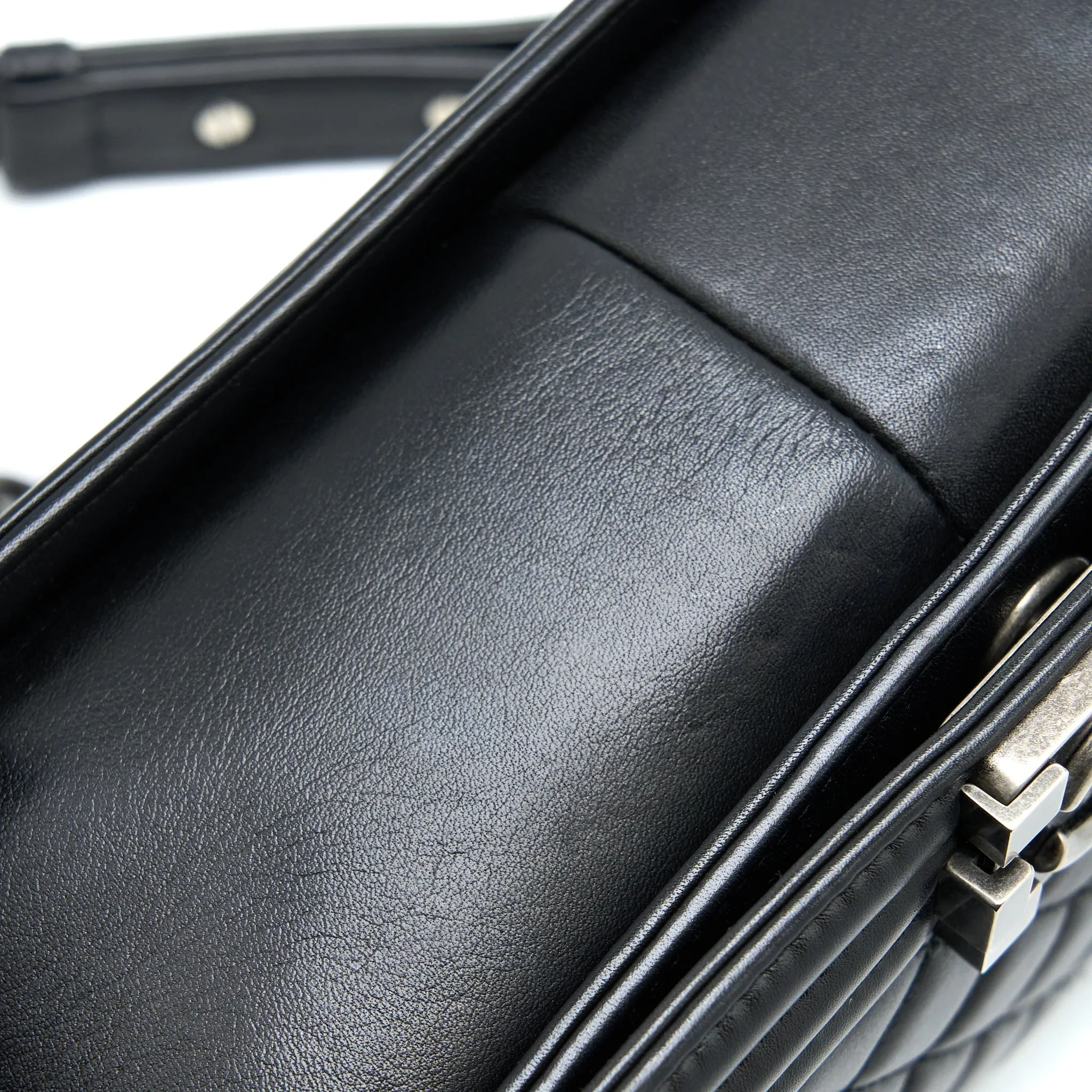 Boy Chic Bag Chanel Exclusive offerings Medium Black Lambskin Ruthenium
