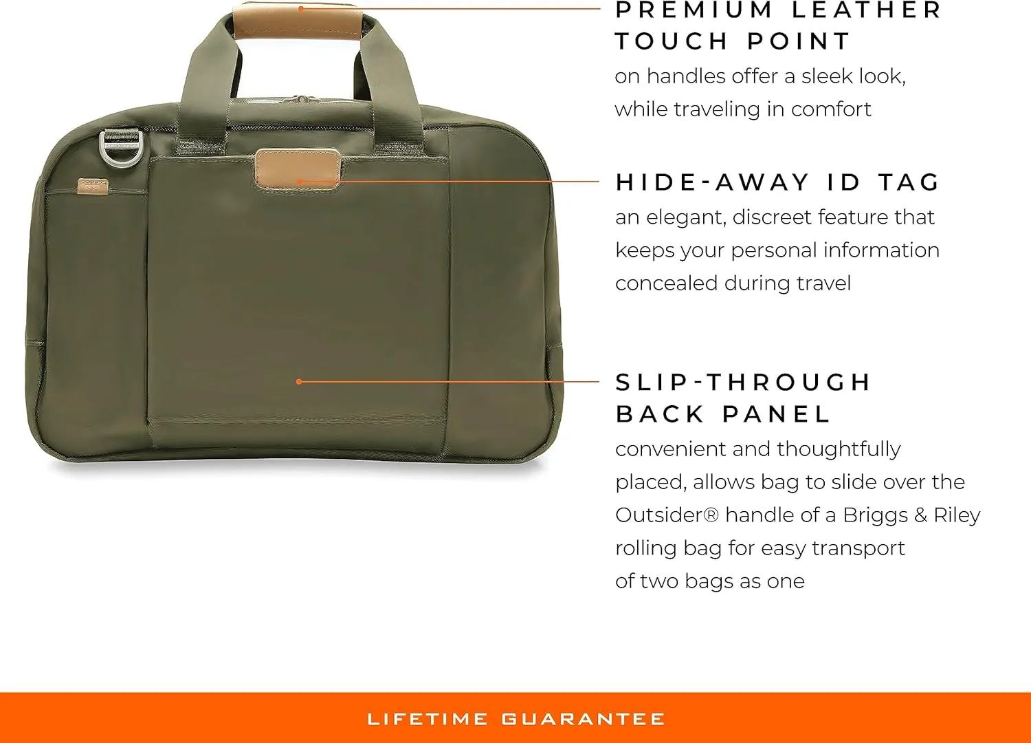 Briggs & Riley Travel Duffel Bag - Weekender & Overnight Luggage for Women & Men, Softside Bag