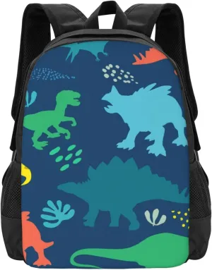 Bright Dino Lightweight Packable Backpack Travel Casual Large Capacity Daypack Foldable Backpack For Men Women