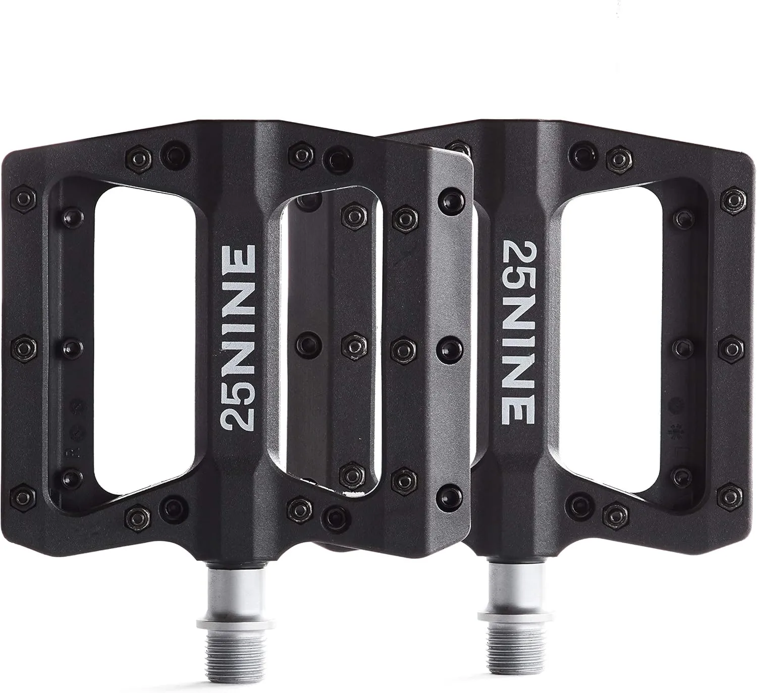Bushido BMX Platform Pedals - Durable Thermoplastic Bike Pedals for BMX and MTB - Multiple Color Options