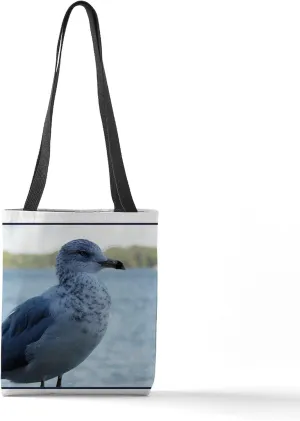 CafePress Seagull 13"x13" Reusable Grocery Shopping Sling Tote Bag