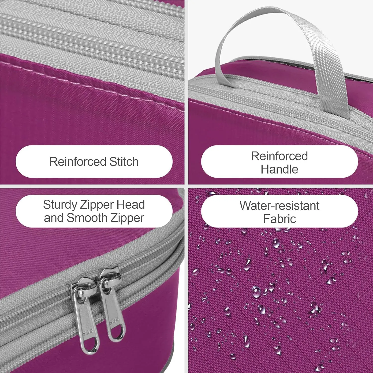 Cambond Compression Packing Cubes for Travel Women - Lightweight Luggage Organizers Bag Packing Cubes for Carry on Suitcases
