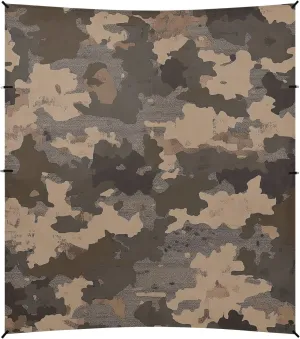 Camouflage Green Retro Stable Beach Tent UPF50 Waterproof Large Sun Shade with Sand Shovel, Sandbags for Camping, Picnics, Backyard & Fishing
