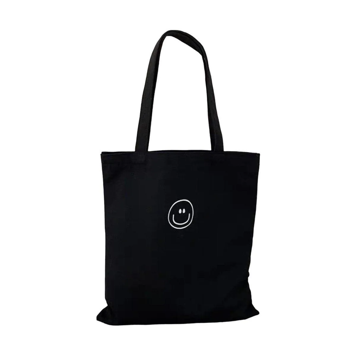 Canvas Shoulder Bag for Women Student Fashion All in One Shopping Tote Handbag