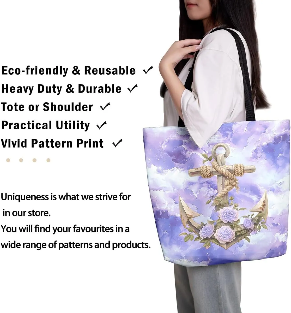 Castle Fairy Leopard Print Canvas Tote Bag
