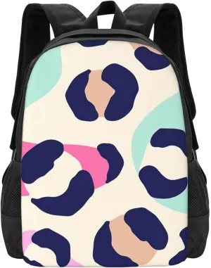 Cheetah Rainbow Lightweight Packable Backpack Travel Casual Large Capacity Daypack Foldable Backpack For Men Women