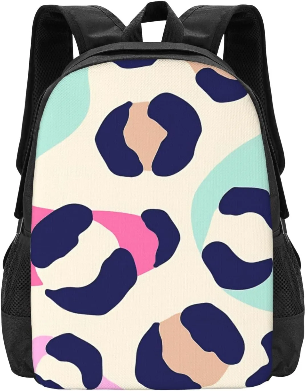 Cheetah Rainbow Lightweight Packable Backpack Travel Casual Large Capacity Daypack Foldable Backpack For Men Women
