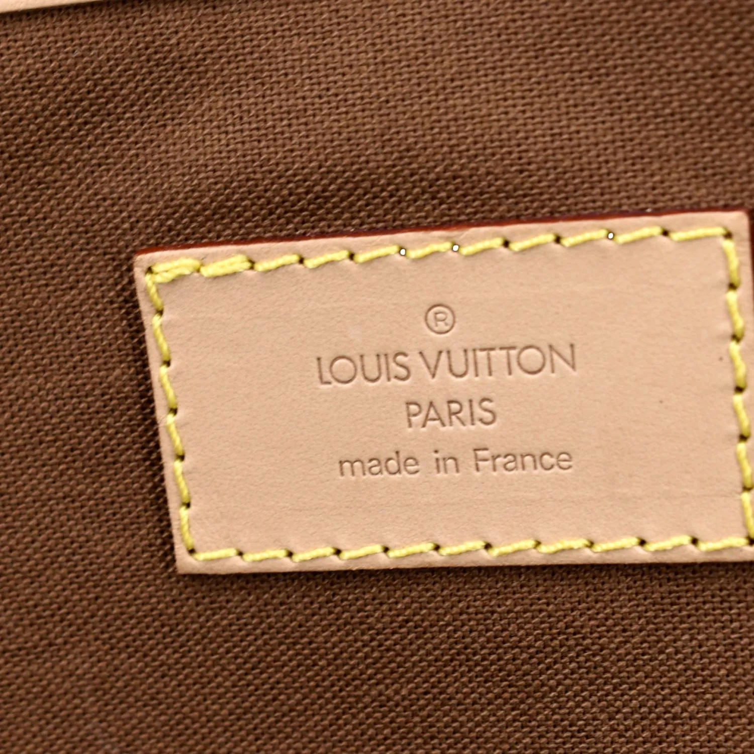 Chic Canvas LOUIS Bag Sirius Travel Super deal Monogram VUITTON Suitcase Brown 45