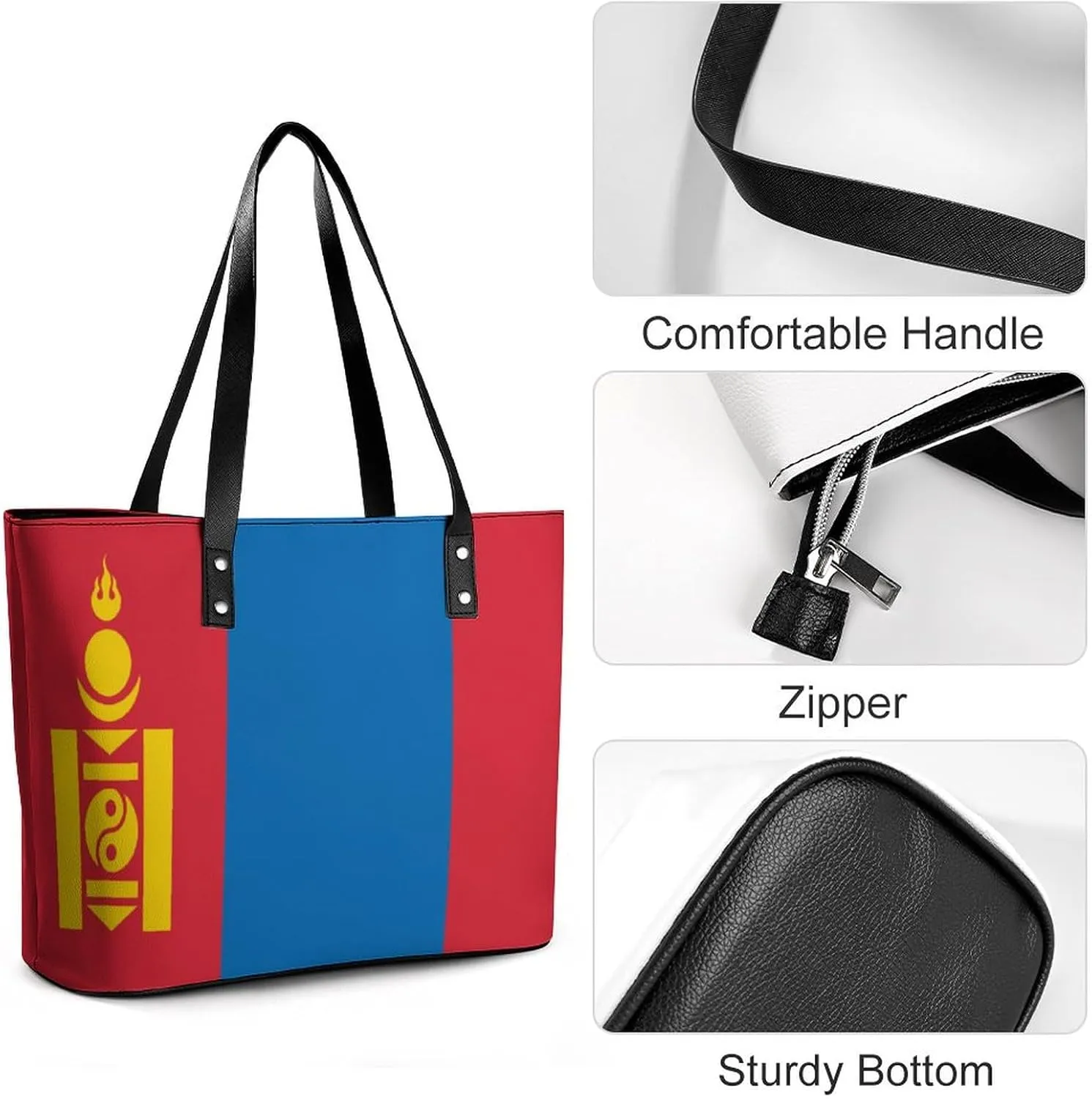 Chic Eritrea Flag Tote Handbag for Women Perfect for Shopping and Daily Use
