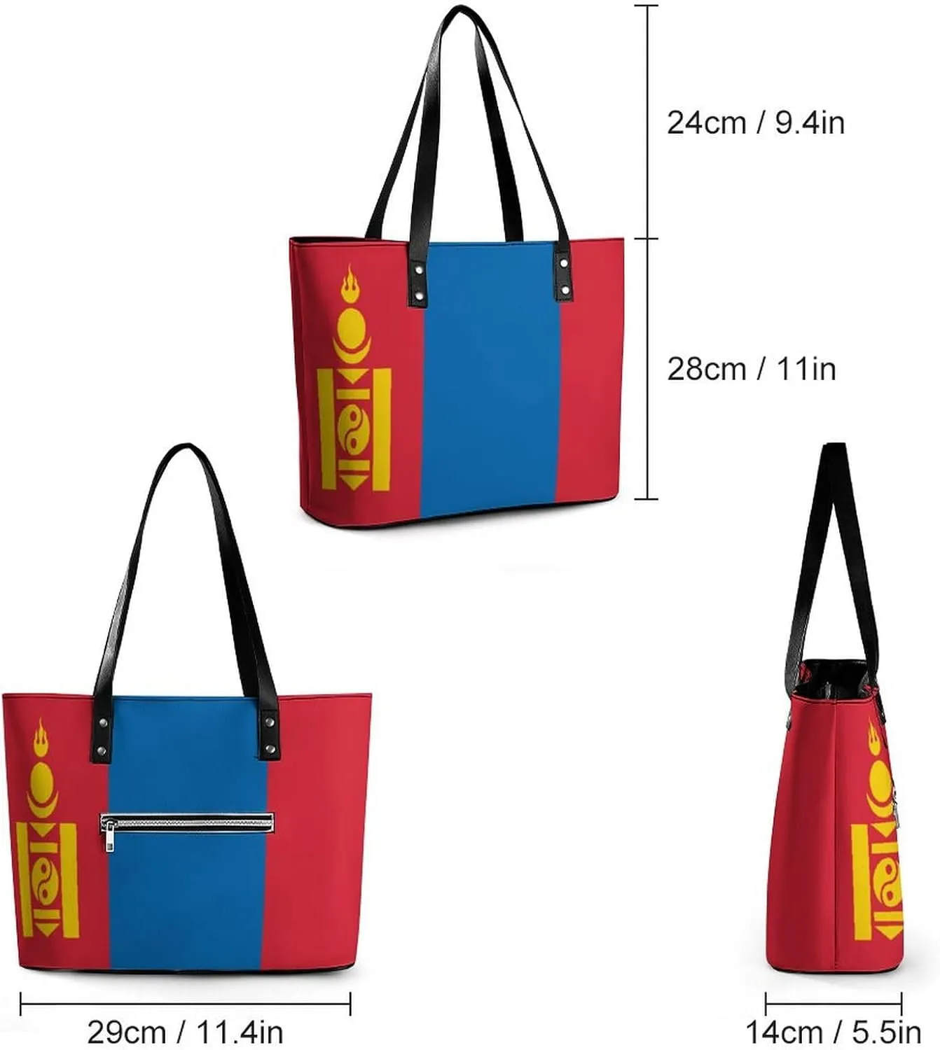 Chic Eritrea Flag Tote Handbag for Women Perfect for Shopping and Daily Use