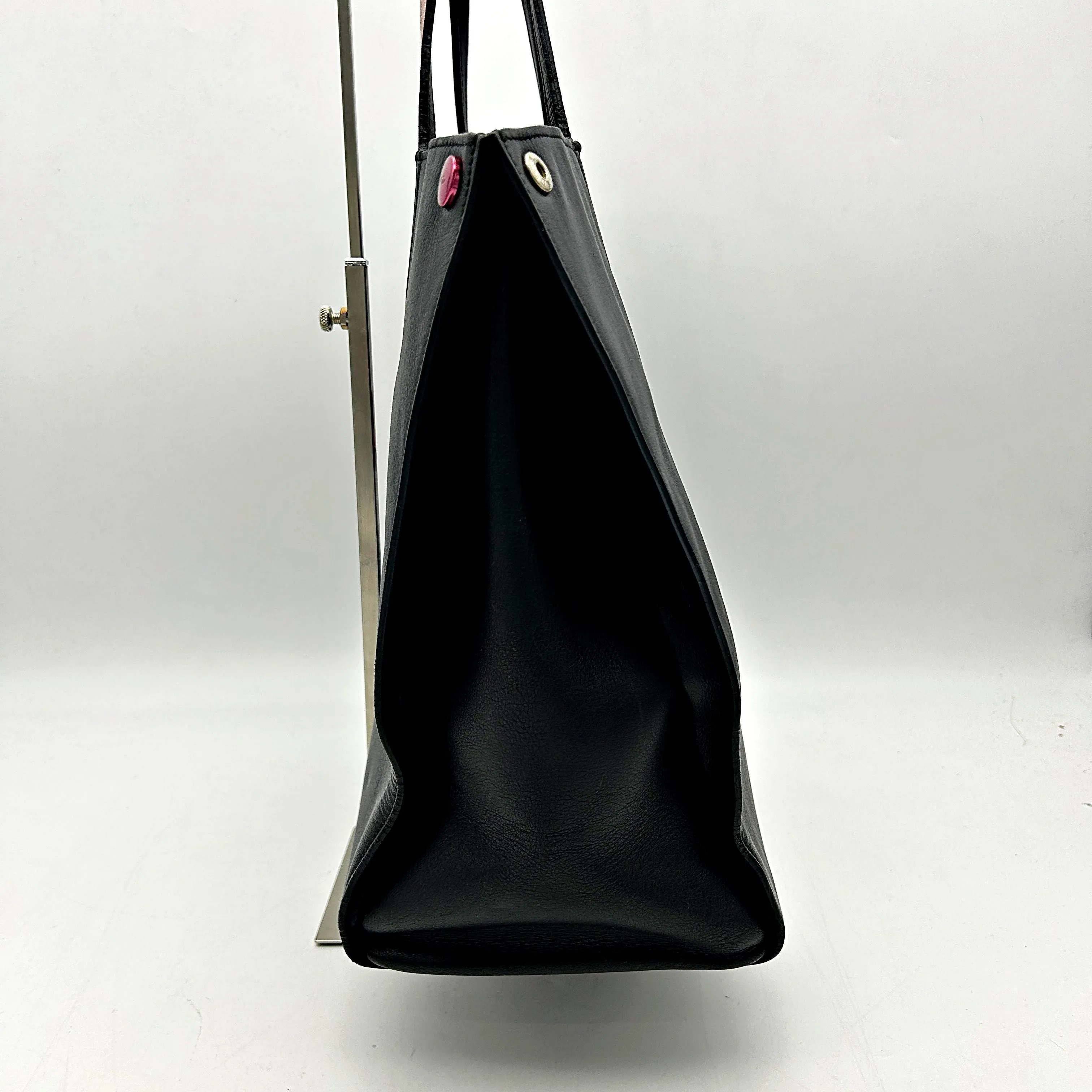 Christian Dior Large Addict Shopping Tote w/ Pouch - Black Totes, Handbags LA6933