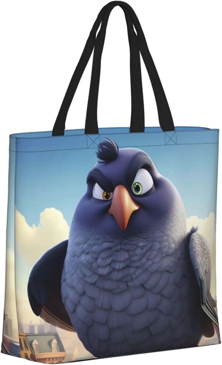 Christmas Snowman 4 Print Tote Bag Casual Shoulder Bag Handbag Reusable Shopping Travel Bag Gifts For Women