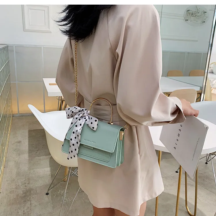 Claire – Bow Decor Mini Handle Shoulder Bag
