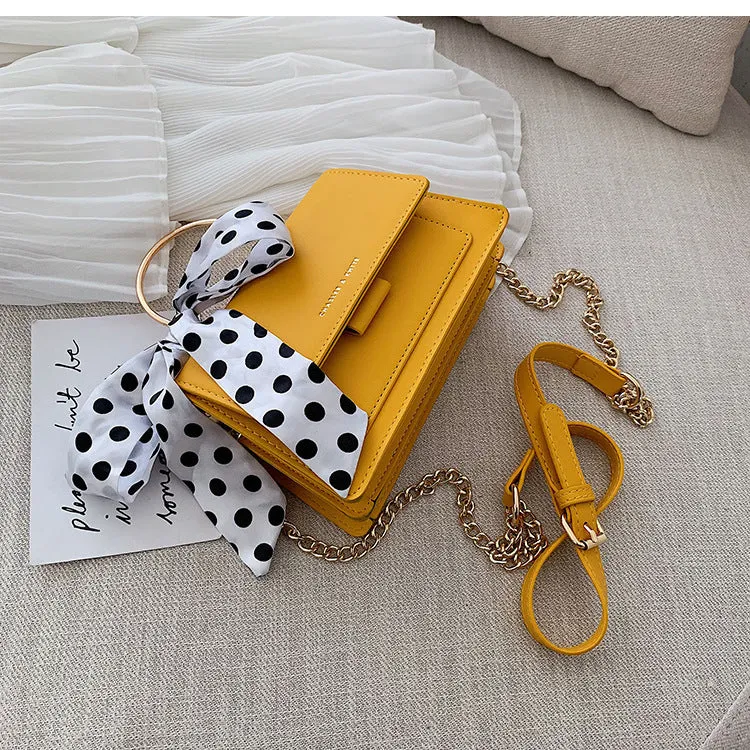 Claire – Bow Decor Mini Handle Shoulder Bag